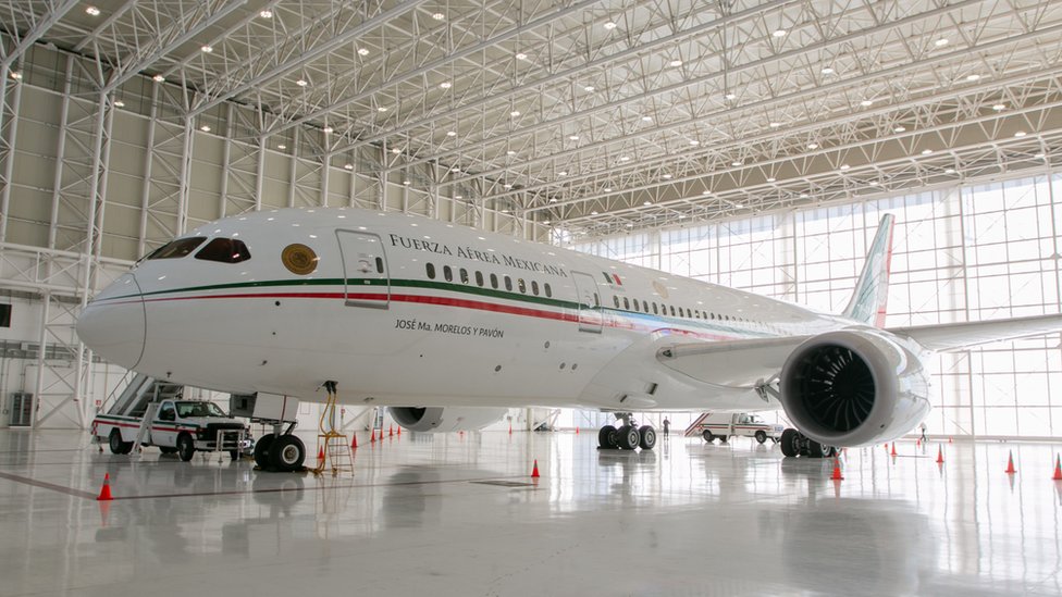 El Boeing 787 del gobierno de México