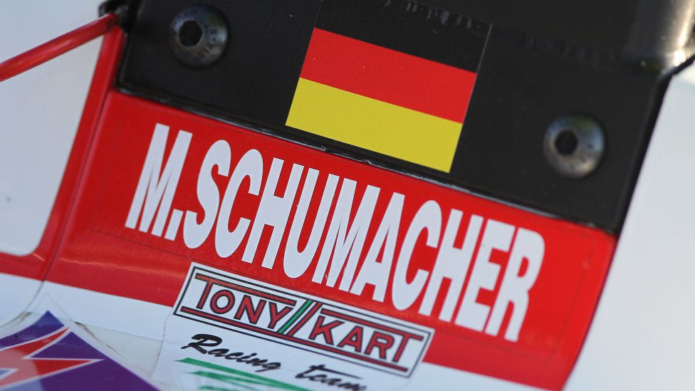 Identificación del monoplaza de Mick Schumacher.