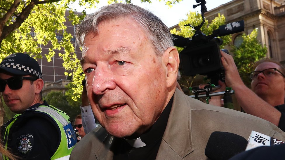 George Pell: Cardinal's bail revoked after sexual abuse conviction