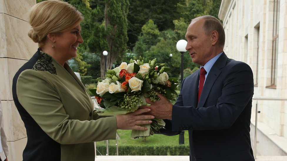Kolinda i Putin, Soči, 18. oktobar 2017. godine