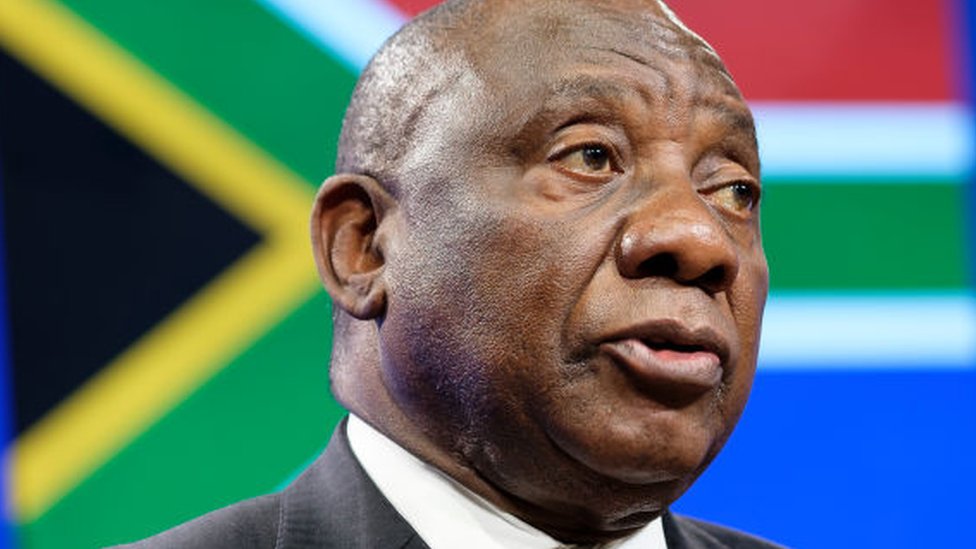 South Africa S President Cyril Ramaphosa Accused In Corruption Row Bbc News