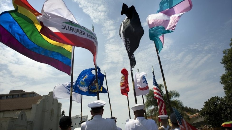 Парад гордости ЛГБТ в Сан-Диего, 15 июля 2017 г.