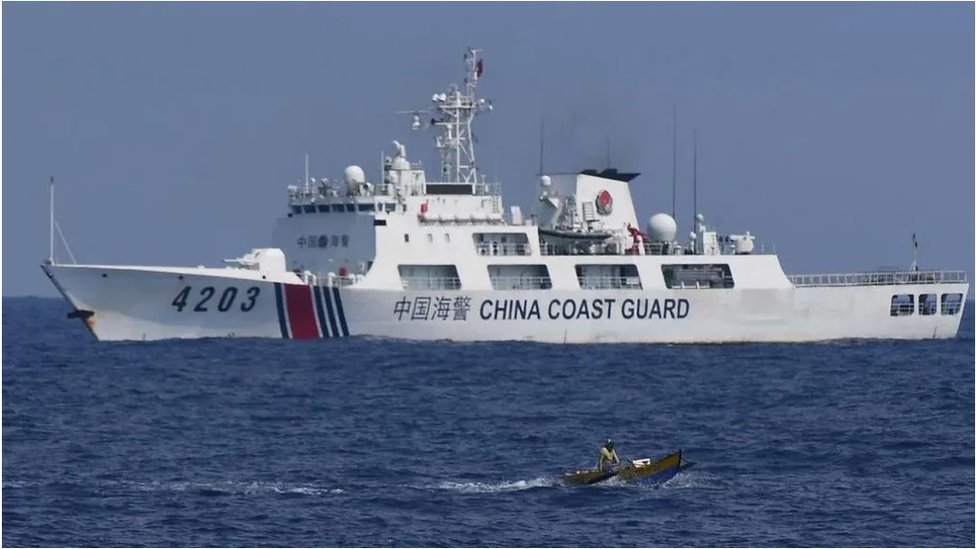 中國海警船資料照片。