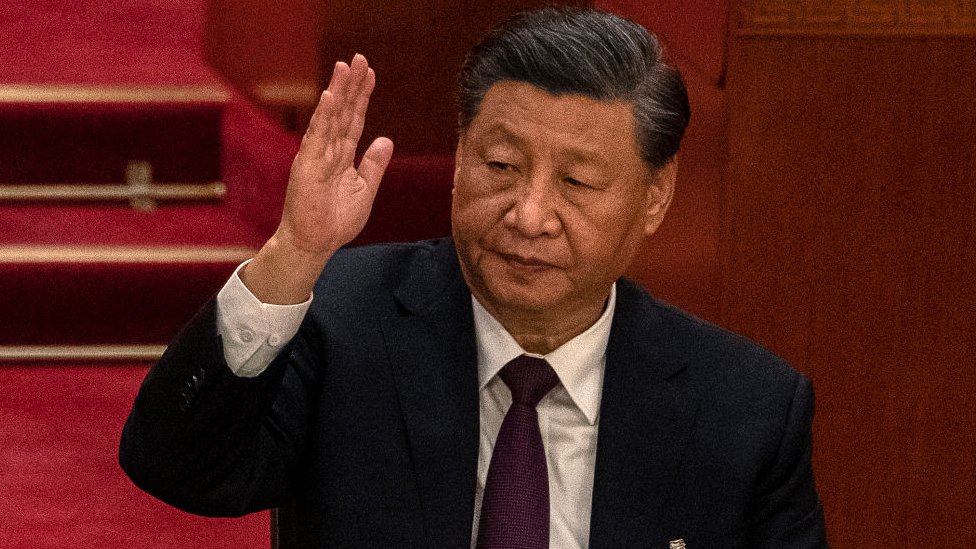 Xi Jinping this October 22.