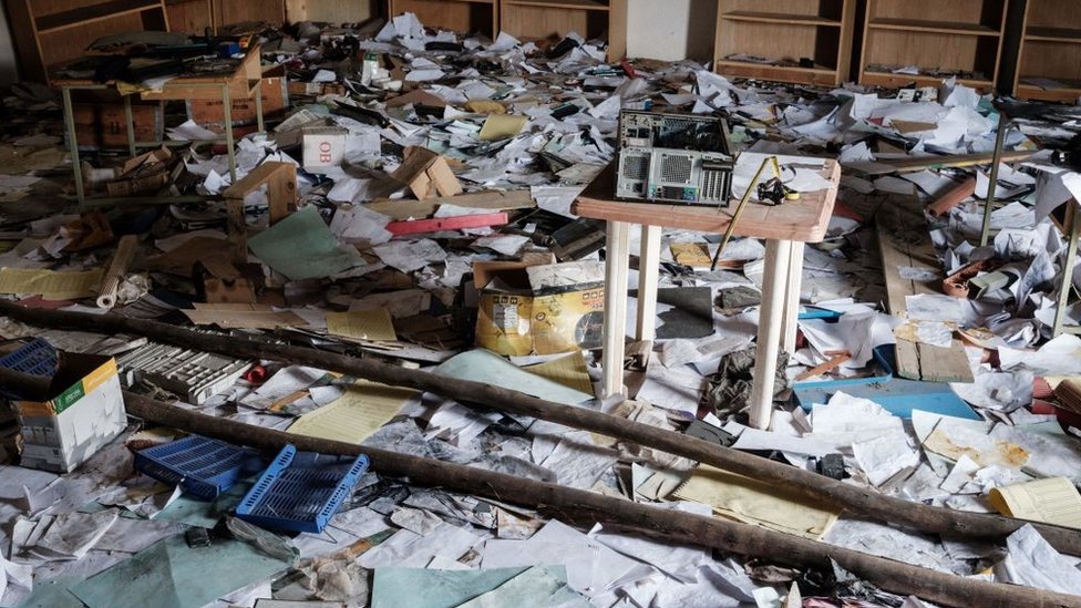 أدت الحرب إلى تدمير العديد من المدارس والمراكز الصحية في تيغراي