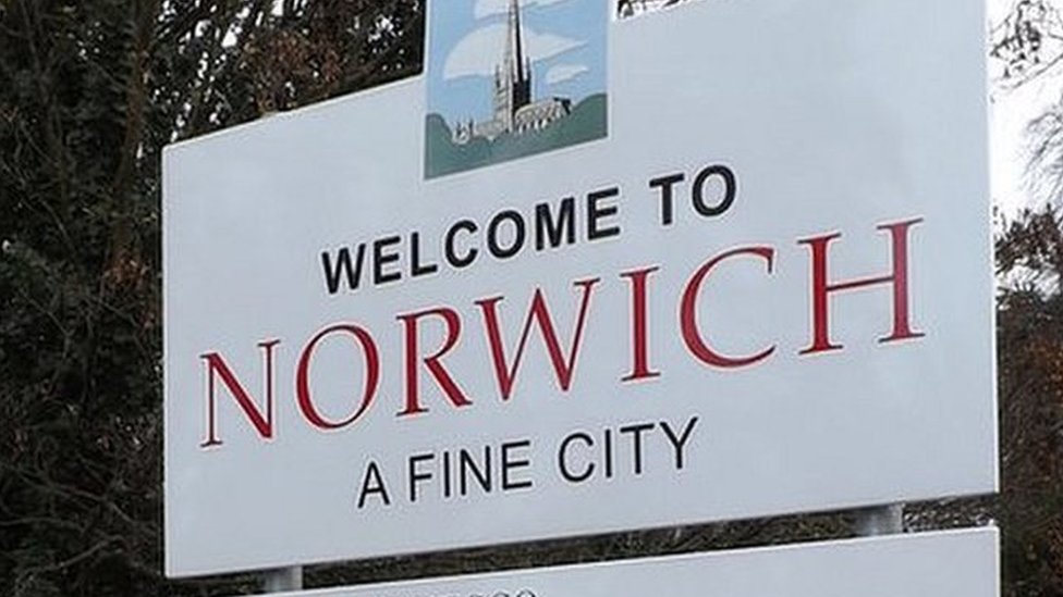Norwich Considers Introducing A Congestion Charge Bbc News [ 549 x 976 Pixel ]