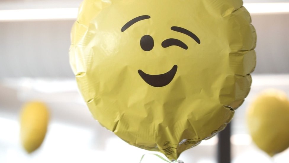 Воздушный шар Emoji