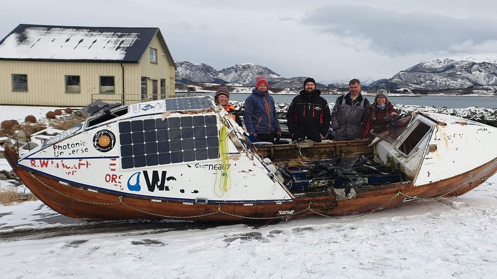 Solo Atlantic rower s lost boat found in Norway BBC News