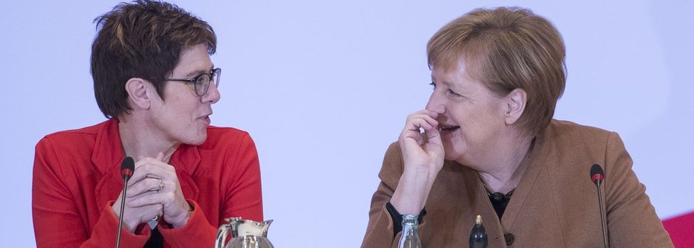 AKK Merkel'in veliahdı olarak görülüyor