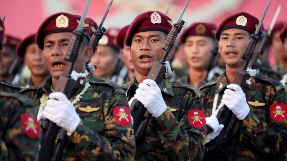 تملك ميانمار ثاني أضخم جيش في جنوب شرق آسيا