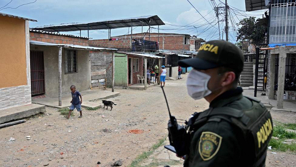 Policia en Colombia