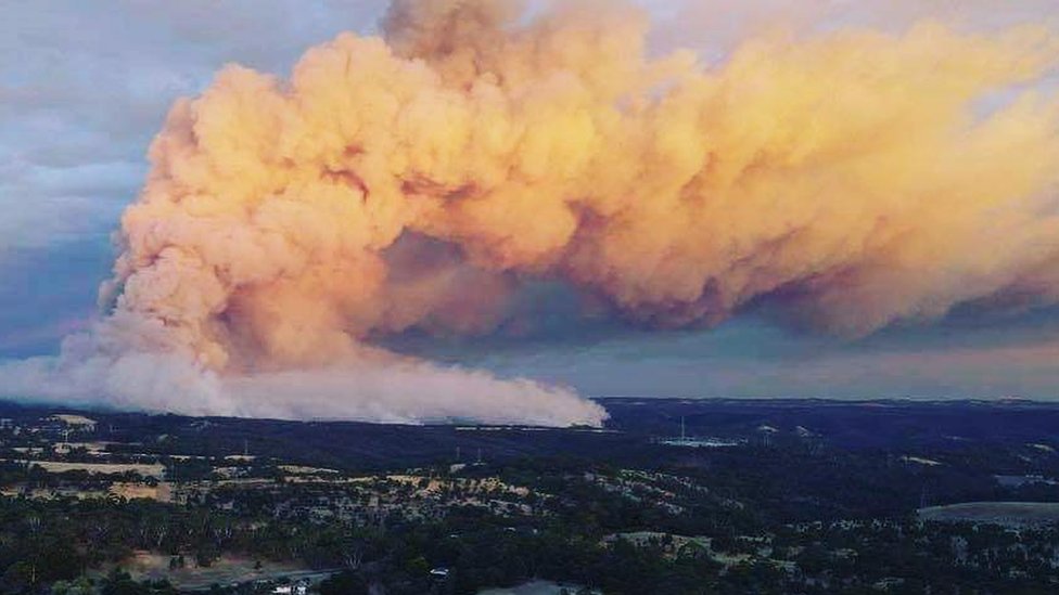 Heatwave sweeps Australian cities and raises bushfire danger