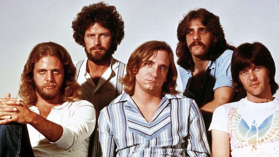 Американская рок-группа The Eagles в начале 1970-х