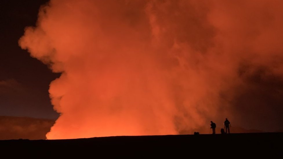 La erupción del volcán Kilauea, en Hawaii.