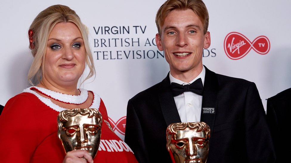 Bafta This Country Stars On That Swindon Town Dress And Living At Home
