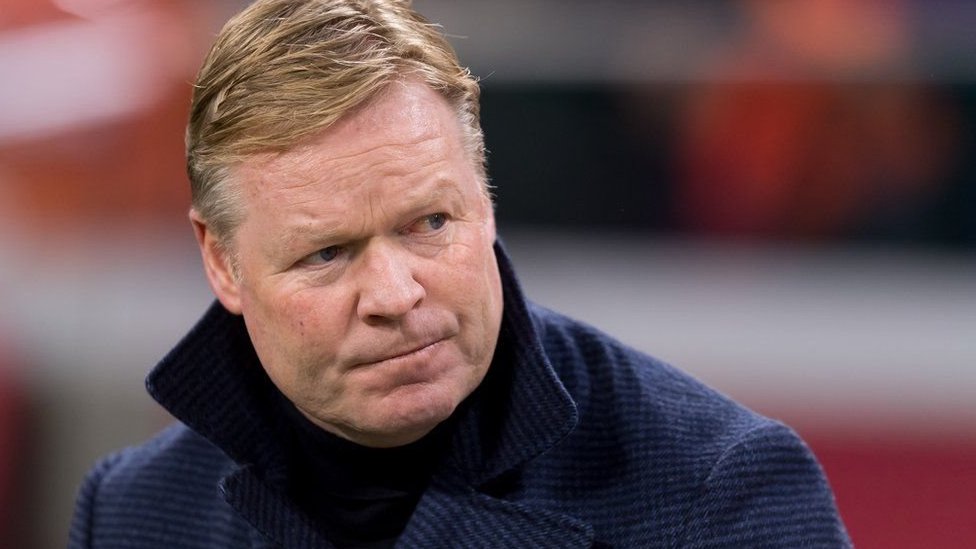 Kocha wa Barcelona Ronald Koeman