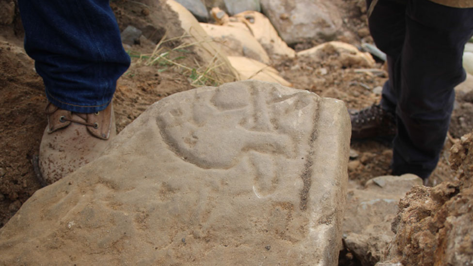 Пиктский камень найден на Оркнейских островах