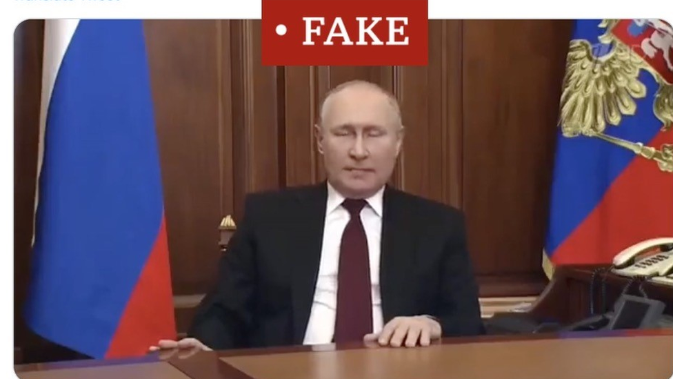 Lažni snimak Vladimira Putina