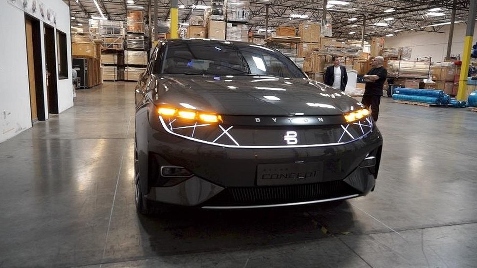 Byton espera lanzar sus autos primero en China, después en EE.UU. y luego en Europa. Byton