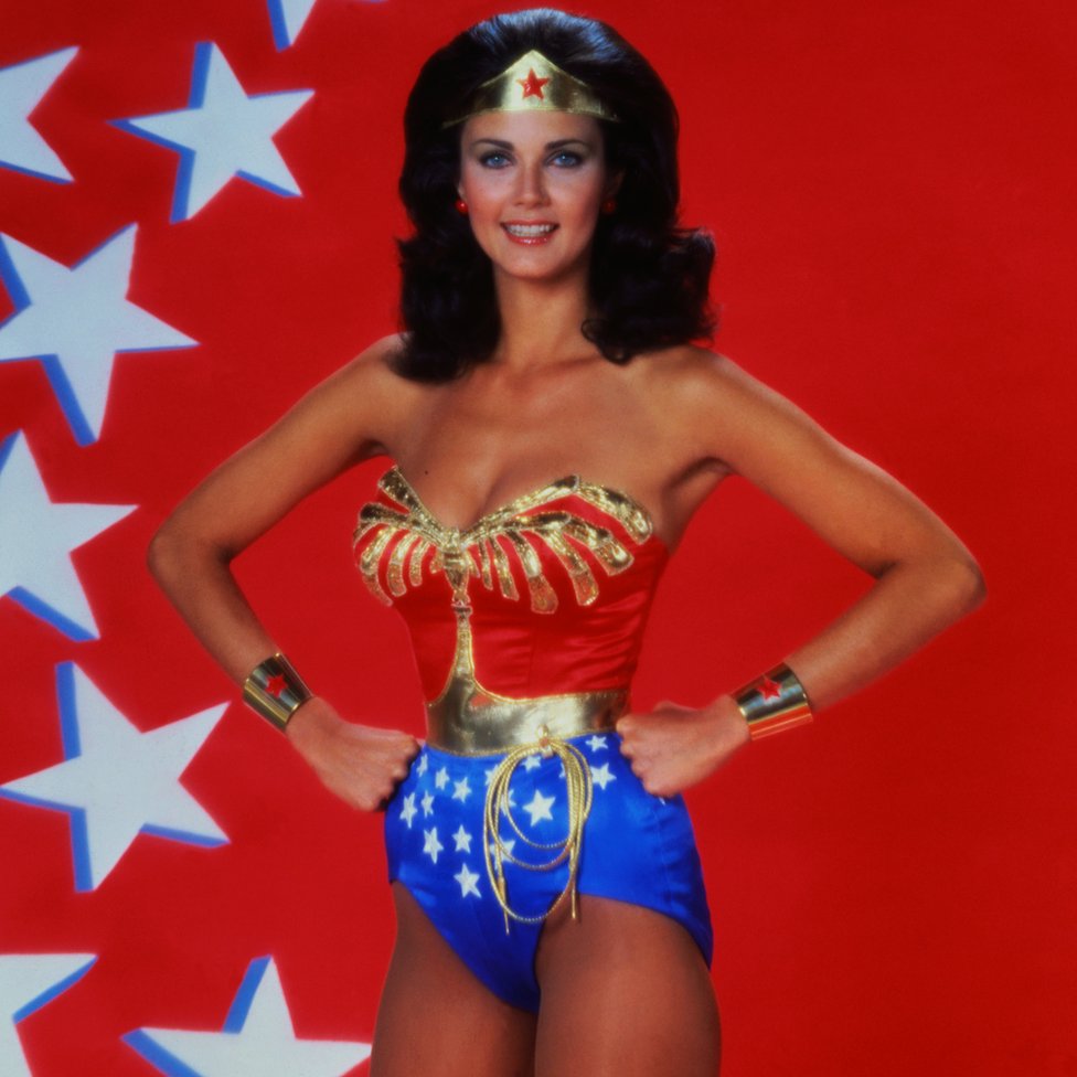 Lynda Carter como Wonder Woman