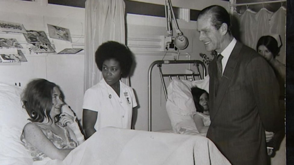 Кэрол Пирс навестит герцог Эдинбургский в больнице