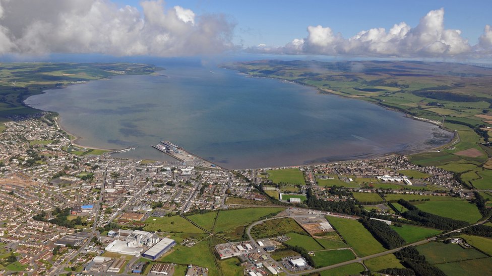 Stranraer harbour safety concerns tackled BBC News