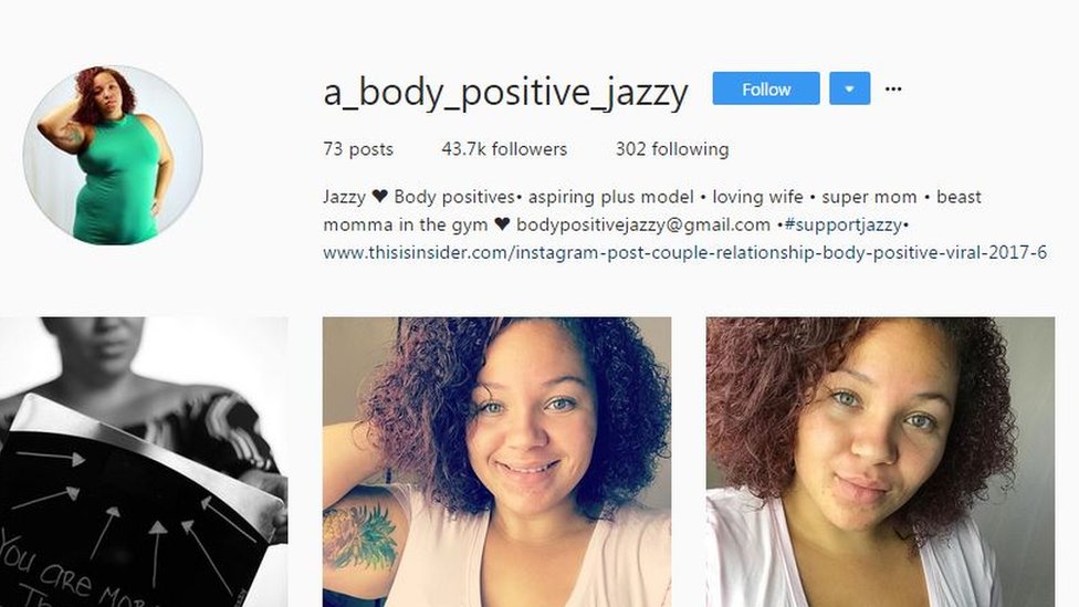 Страница Jazzy в Instagram
