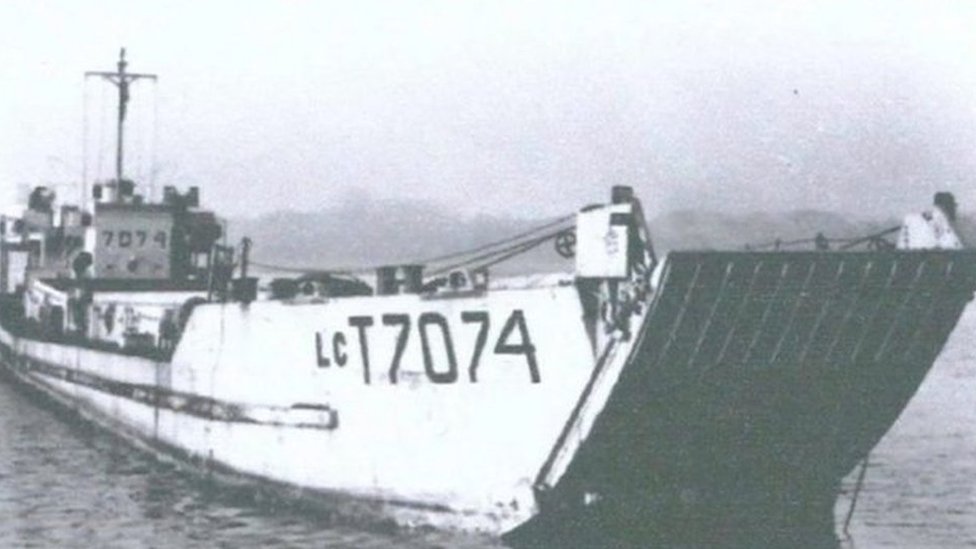 LCT 7074 во время Второй мировой войны