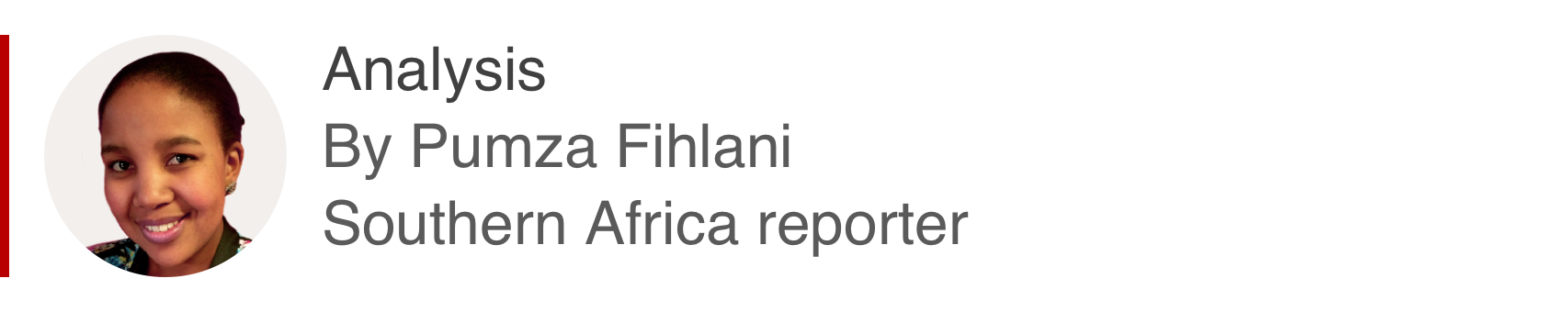 Аналитический бокс Пумзы Фихлани, репортера из Южной Африки