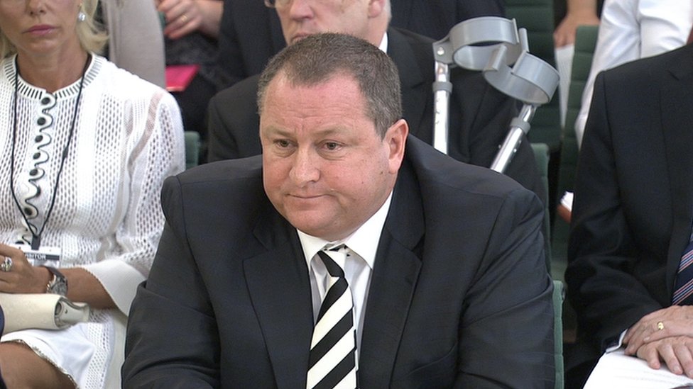 Sports Direct founder Mike Ashley admits pay errors - BBC News