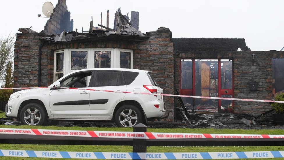 Dungannon house fire causes extensive damage BBC News