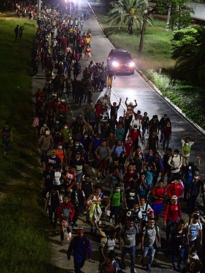 Caravana de migrantes