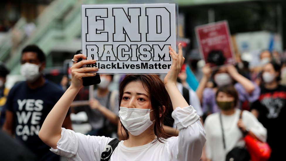 Протест BLM в Японии