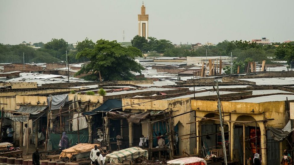 Файловое изображение столицы Чада Нджамены