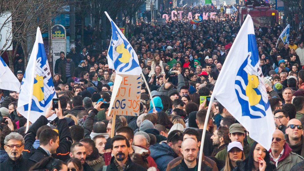 Jedan od protesta Inicijative Ne Davimo Beograd