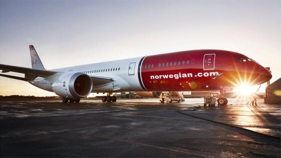 Самолет Norwegian Air