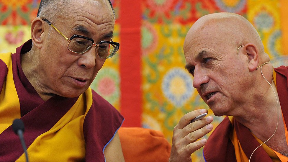 Dalai Lama y Ricard.
