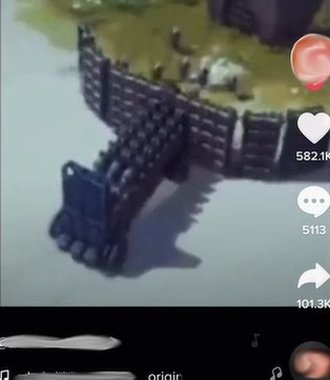 Screenshot of scorpion robot killing people