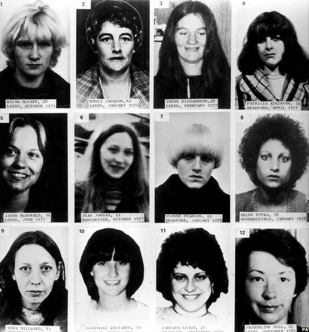 Victims of the Yorkshire Ripper