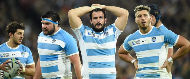 Argentina after defeat