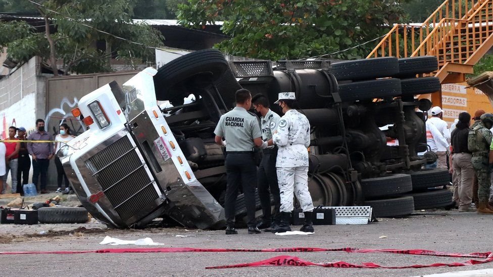 Accidente En Chiapas Al Menos 54 Muertos Tras Volcar En México Un Camión Que Transportaba 2779