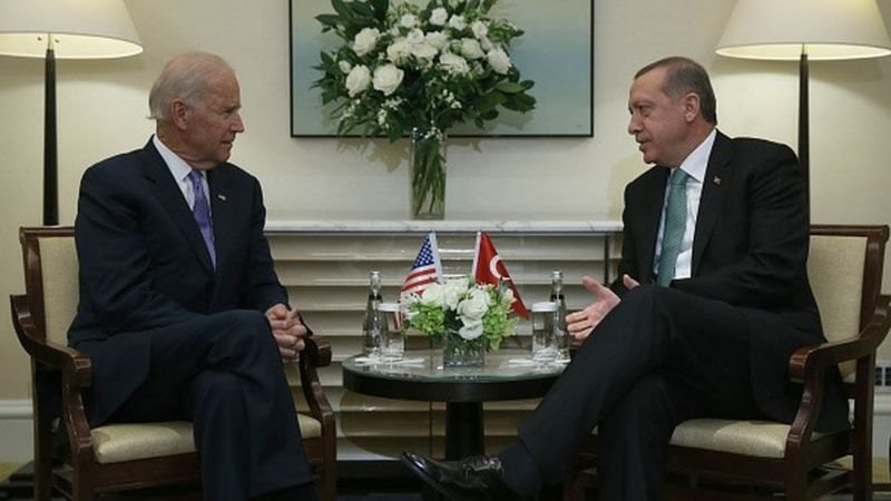 Joe Biden ve Recep Tayyip Erdoğan