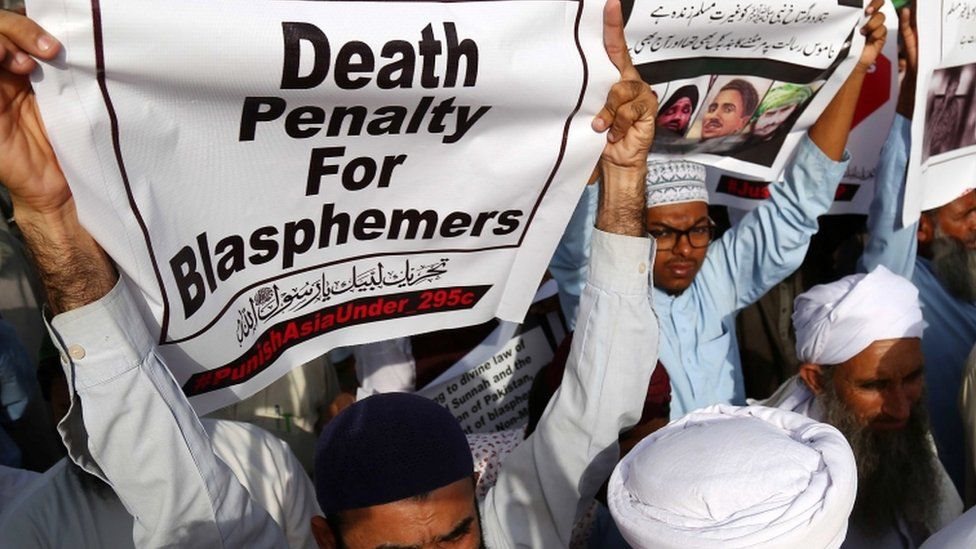 تحظى العقوبات القاسية على التجديف بتأييد واسع في باكستان
