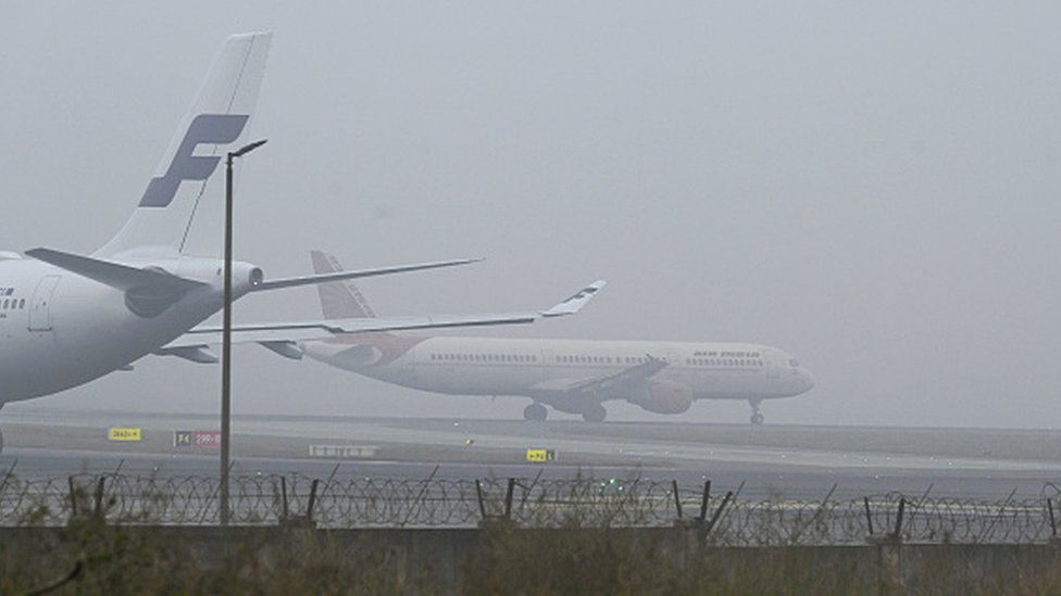 Flight cancellations Airport chaos angers Indians as fog hits travel