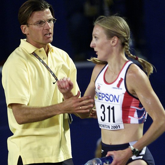 Paula Radcliffe dan suaminya Gary Lough