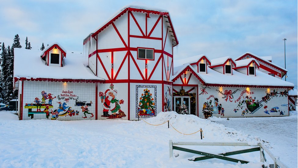 Santa Claus House in North Pole, Alaska