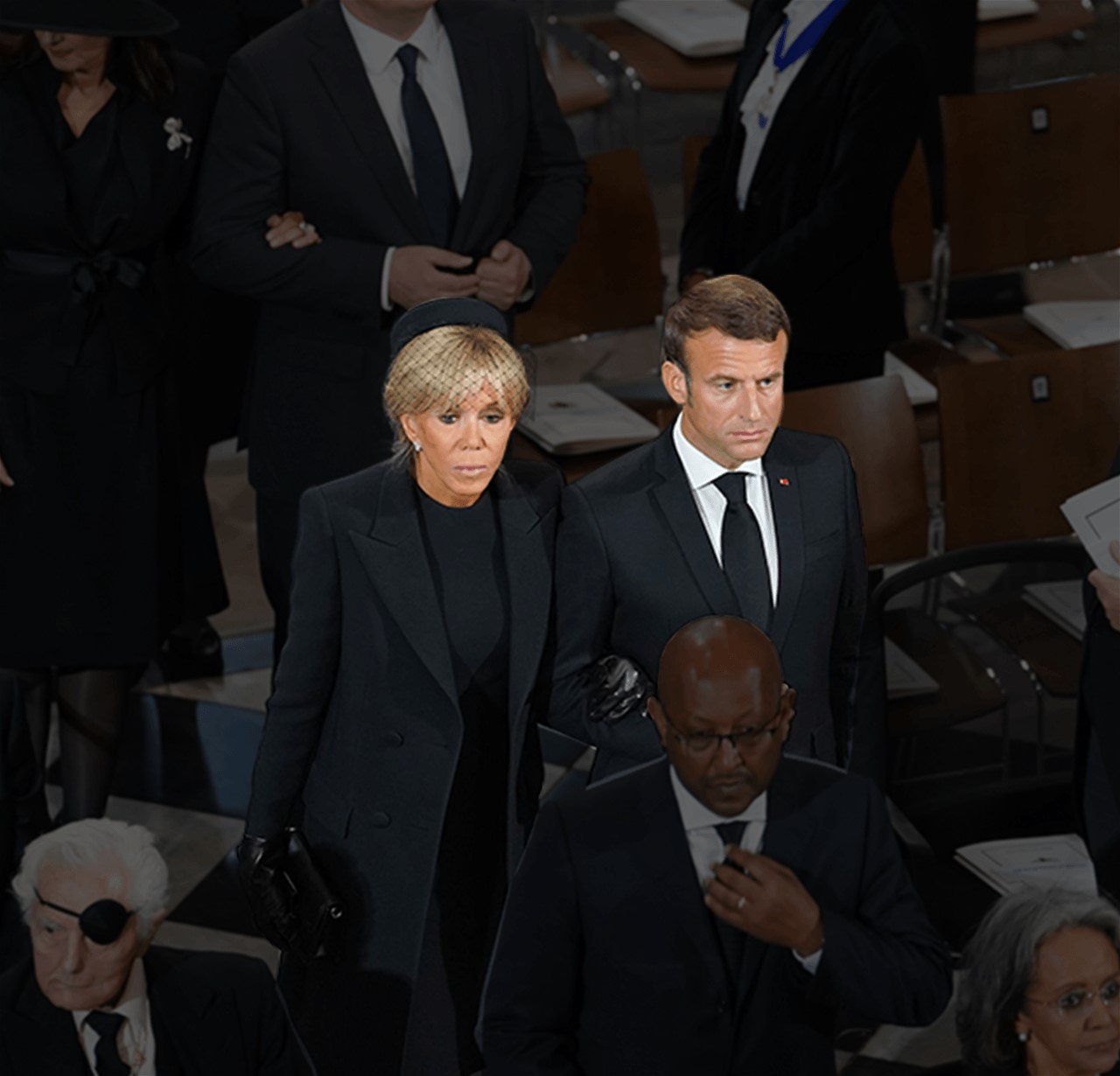 Brigitte and Emmanuel Macron