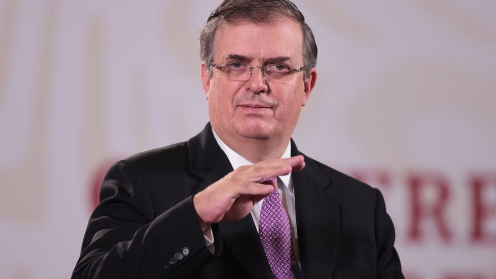 Marcelo Ebrard en agosto de 2020.