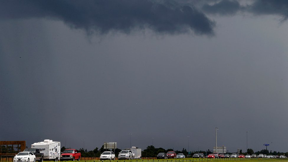 "Aunque se debilite, los efectos (del huracán Irma) pueden ser dañinos y peligrosos a lo largo del sureste de Estados Unidos". Florida antes de la llegada de Irma