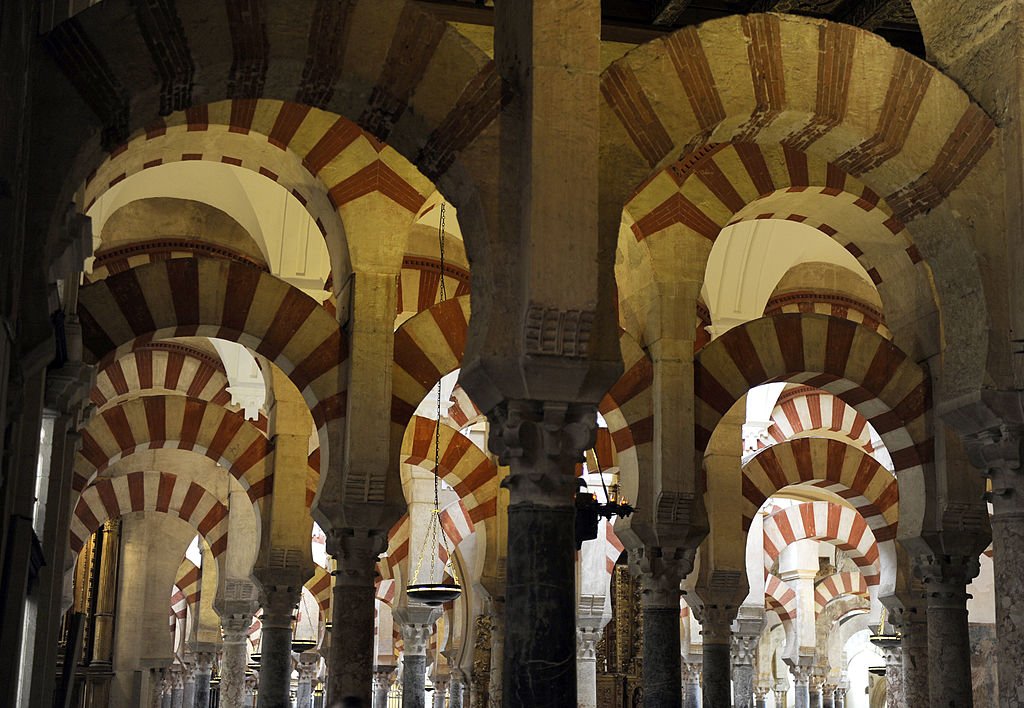 La mezquita de Córdoba hace parte de los tesoros culturales españoles. Mezquita